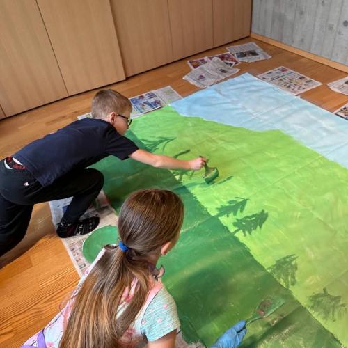 Malwettbewerb Hahn und Henne 3