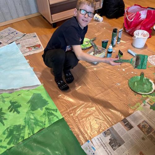 Malwettbewerb Hahn und Henne 9