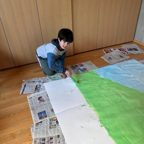 Malwettbewerb Hahn und Henne 19