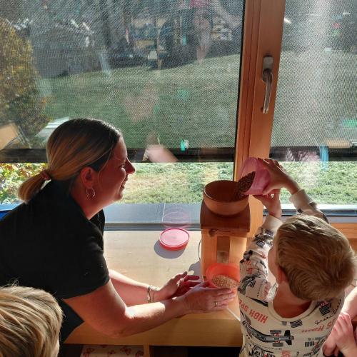 Bäuerinnen zu Besuch